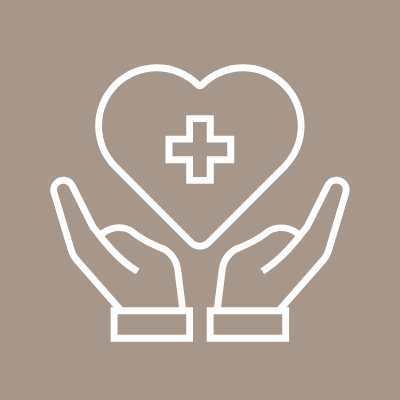 Health, safety and wellbeing training icon