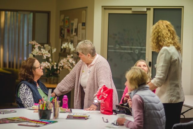 Guests at the Community Care & Wellbeing program