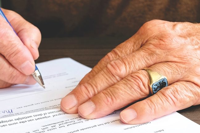 End of life checklist