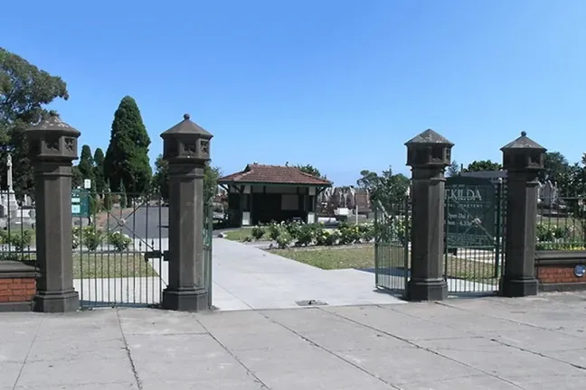 St Kilda Cemetery Wall