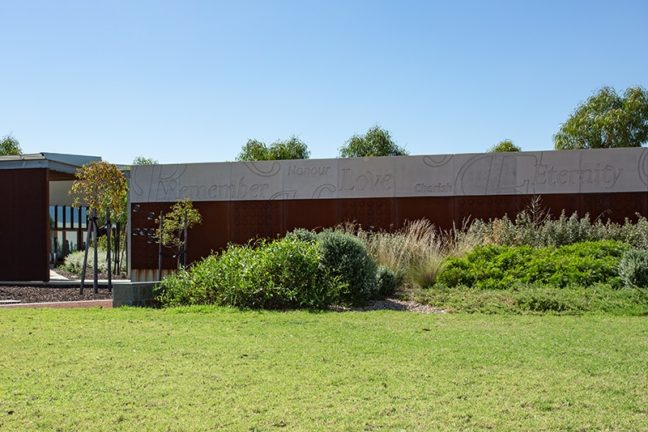 Bunurong Memorial Park’s Wall of Honour