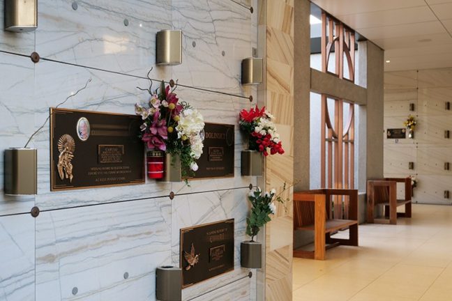 Saint Padre Pio Mausoleum Niche package