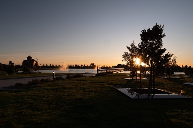Bunurong Memorial Park at Sunset