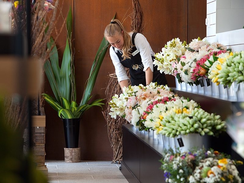 On-site Florist - Café Vita et flores