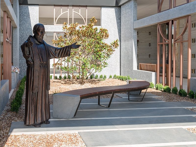 Saint Padre Pio - Stage Two Courtyard