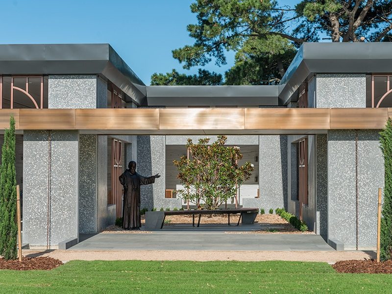 Saint Padre Pio Stage Two Courtyard