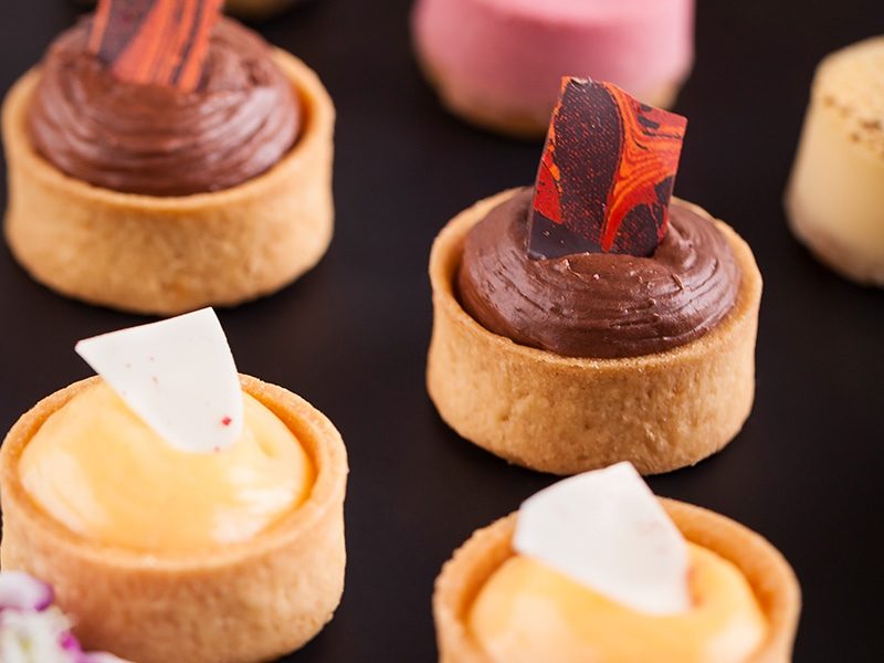 Indulge in a selection of gourmet treats