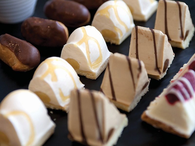Indulge in a selection of gourmet treats