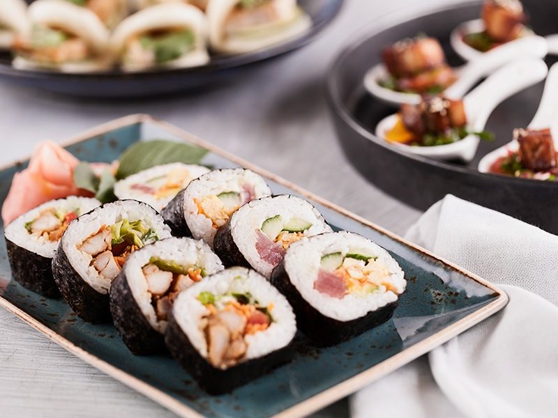 Asian Inspired Menus