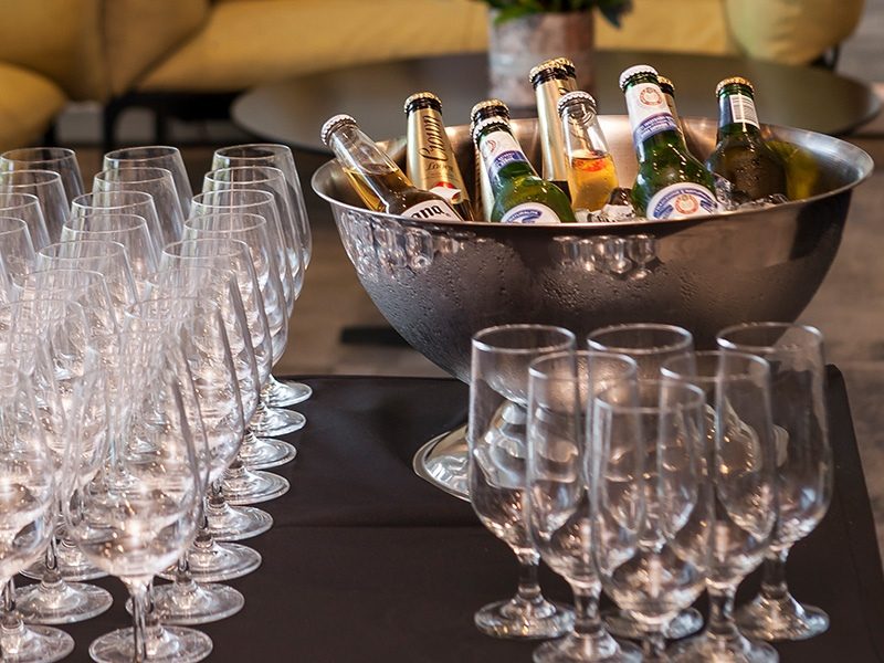 Fully licensed and a variety of local and imported beverages available