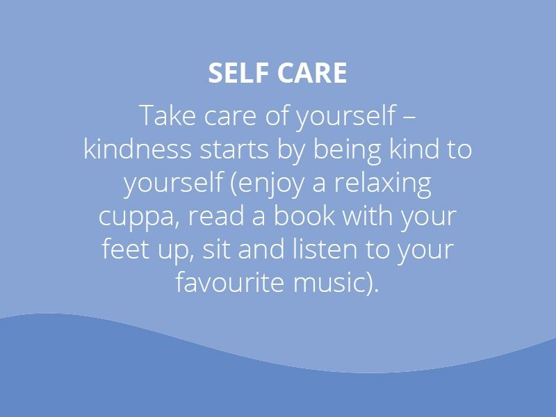 Self care - hint