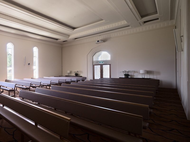 The Boyd Chapel - Seating