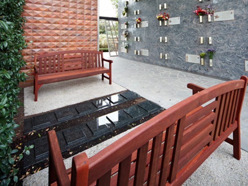 Mausoleum Niche position - Saint Mary of the Cross