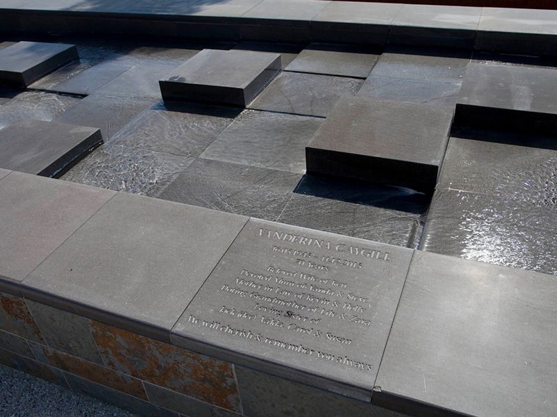 Memorial Pools Niche Position