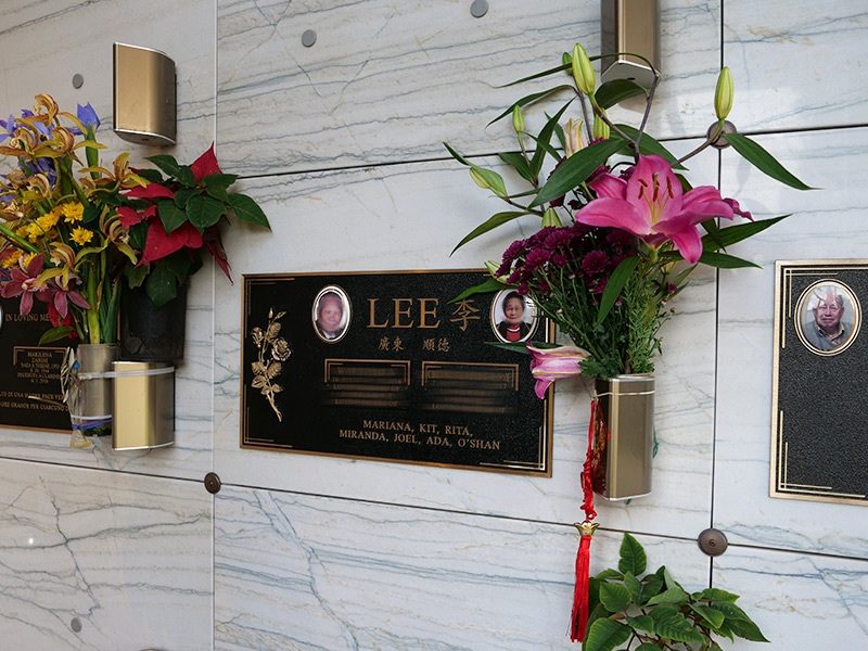 Mausoleum Niche position - Saint Padre Pio